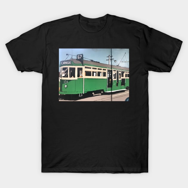 Tram Number 67 T-Shirt by Tovers